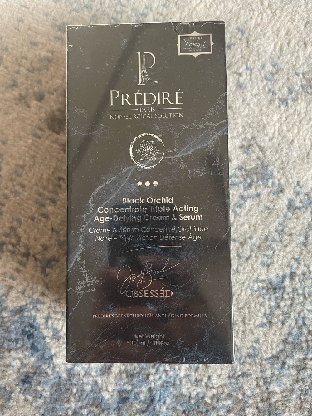 Prédiré Black Orchid Age-Defying Cream & Serum